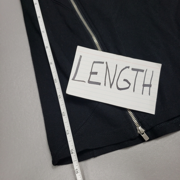 Forever 21 black zipper mini skirt size small - Picture 2 of 9